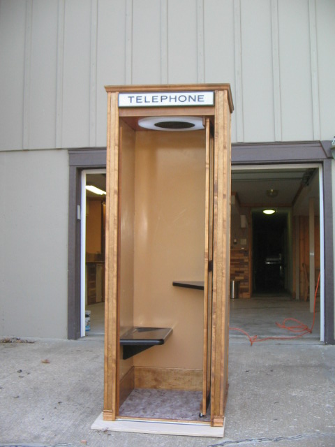 refurbished phone booth