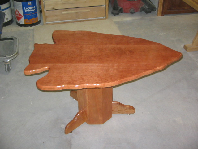 Cherry coffee table 