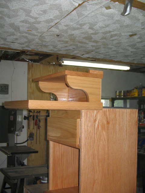 Secret gun drawer open