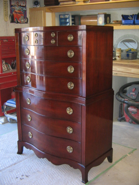 Refinished 1950's Highboy