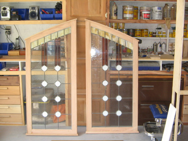 Stained glass frames