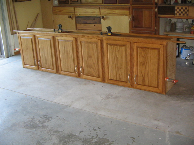 custom height and depth cabinets